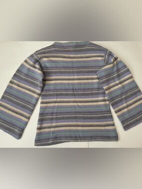 Rosanna Lavender, Cream & Mint Striped Knit Sweater